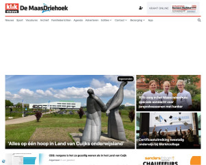 Screenshot Kliknieuws DeMaasDriehoek