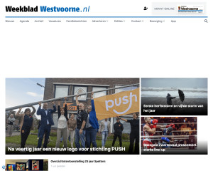 Screenshot Weekblad Westvoorne